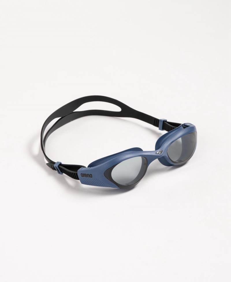 Lunette Natation Arena The One Grise Bleu Marine Noir | CUO-30567702