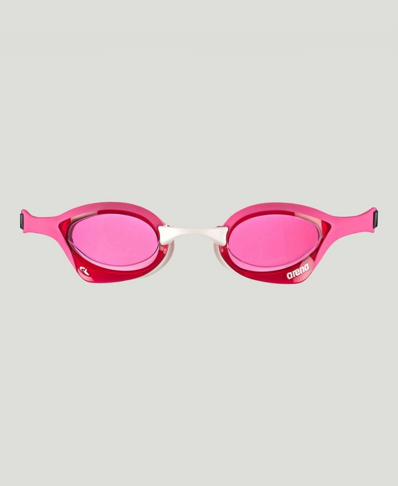 Lunette Natation Arena Cobra Ultra Swipe Rose Blanche Noir | TYR-55373225