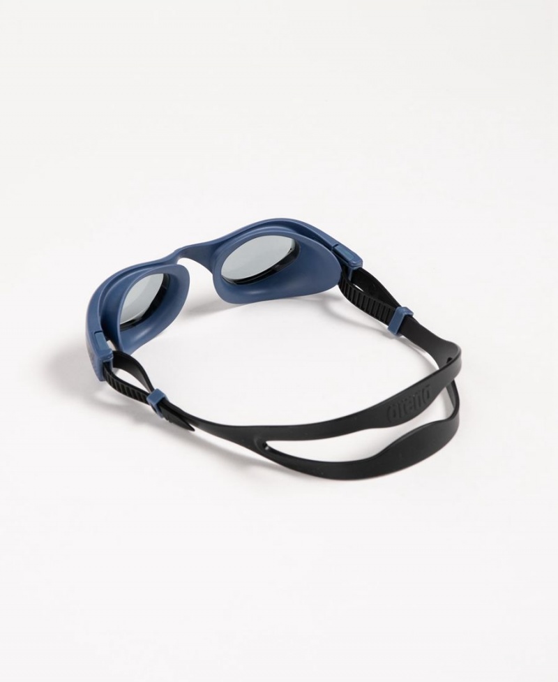 Lunette Natation Arena The One Grise Bleu Marine Noir | CUO-30567702