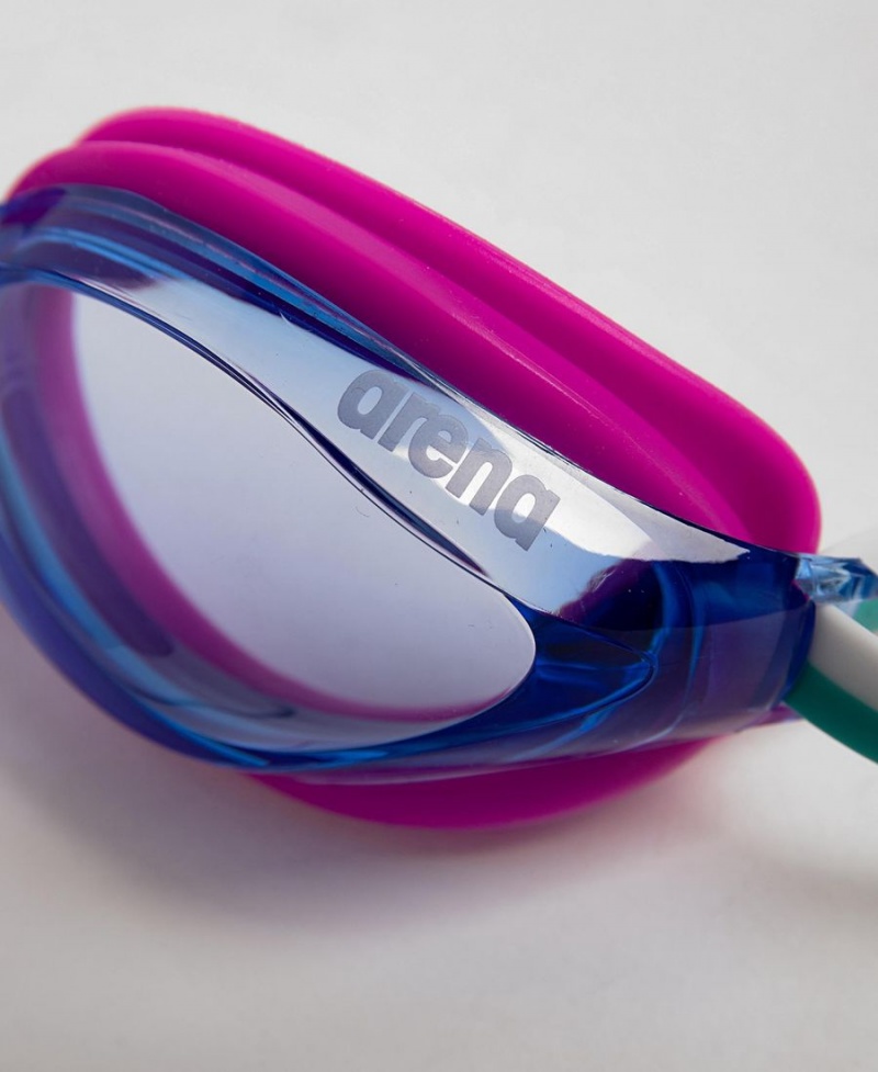 Lunette Natation Arena Python Bleu Rose | BZH-02648157