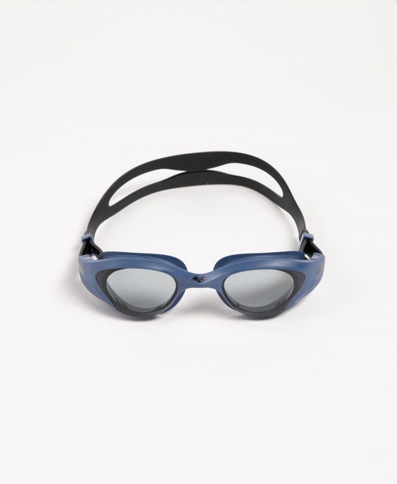 Lunette Natation Arena The One Grise Bleu Marine Noir | CUO-30567702