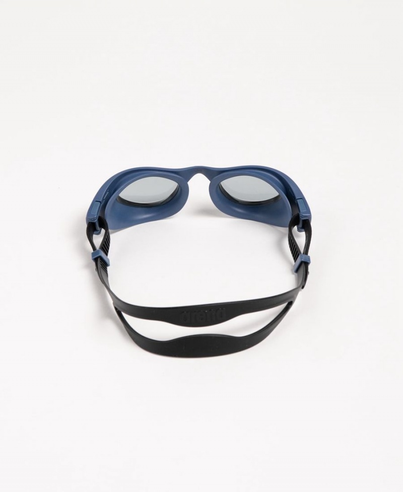 Lunette Natation Arena The One Grise Bleu Marine Noir | CUO-30567702