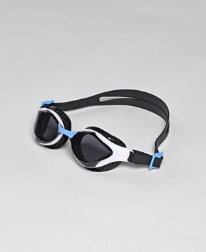 Lunette Natation Arena Air-Bold Swipe Blanche Noir Bleu | DTY-20384187