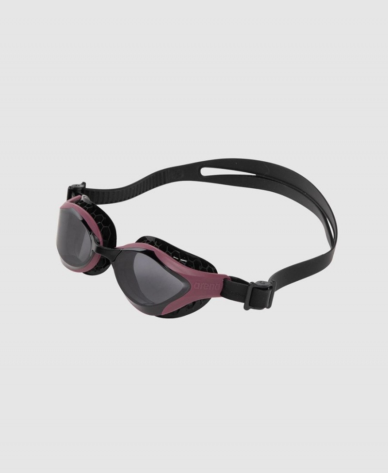 Lunette Natation Arena Air-Bold Swipe Bordeaux Noir | BYW-73877004