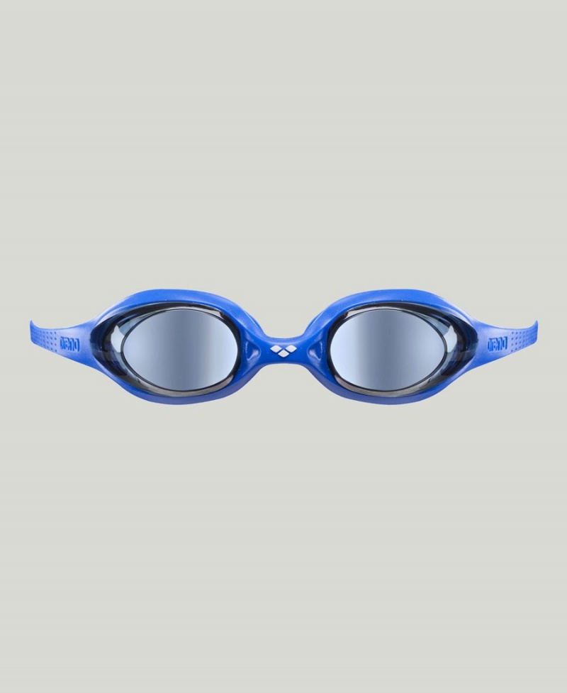 Lunette Natation Arena Spider Youth Mirror Bleu Jaune | WRS-95604922