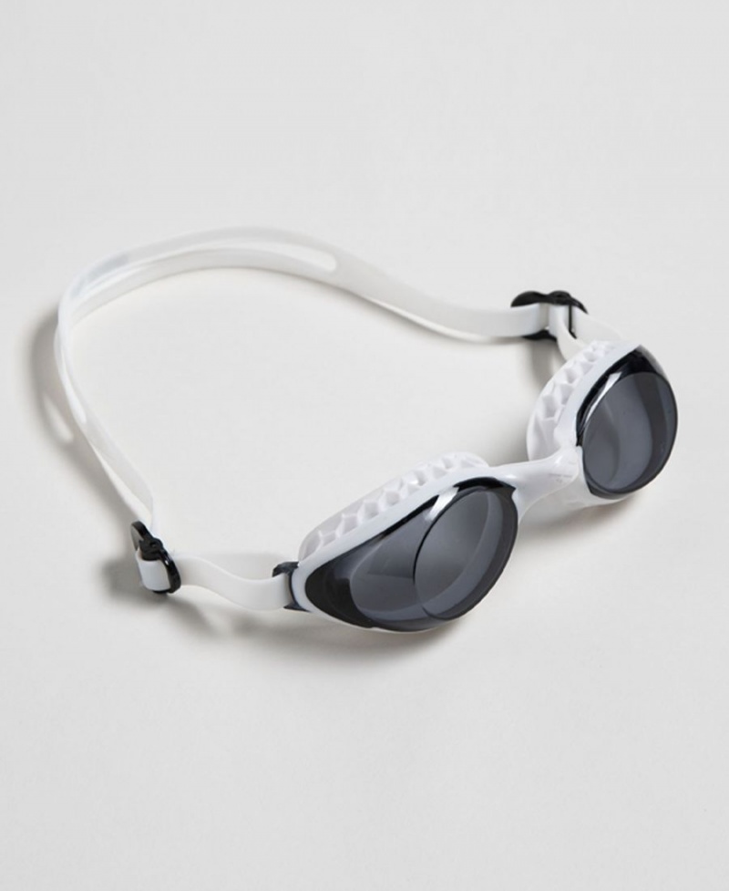 Lunette Natation Arena Air-Soft Grise Blanche | ITK-65986421