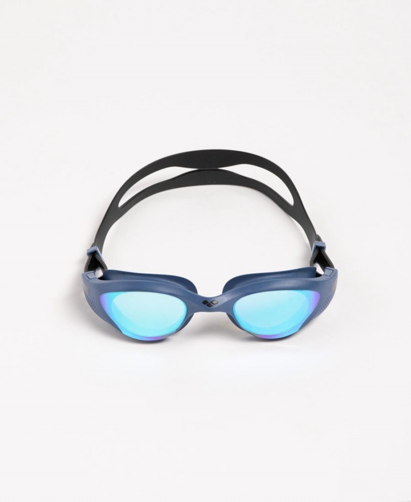 Lunette Natation Arena The One Mirror Bleu Noir | LWD-37692080