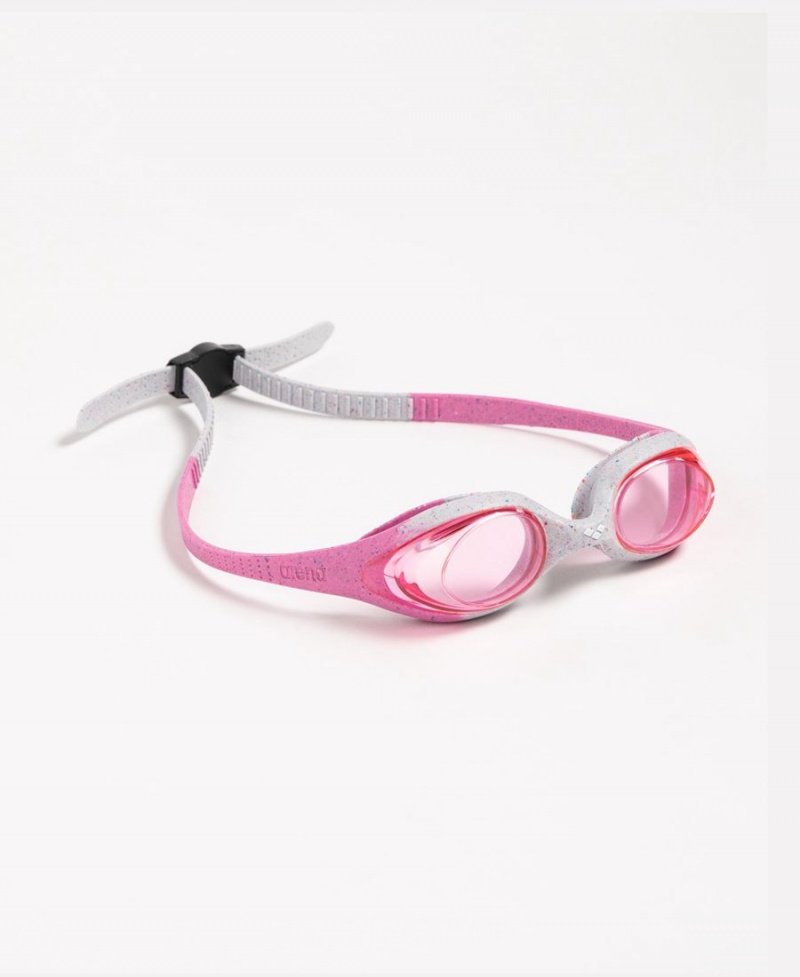 Lunette Natation Arena Spider Youth Rose Grise | SEC-24383694