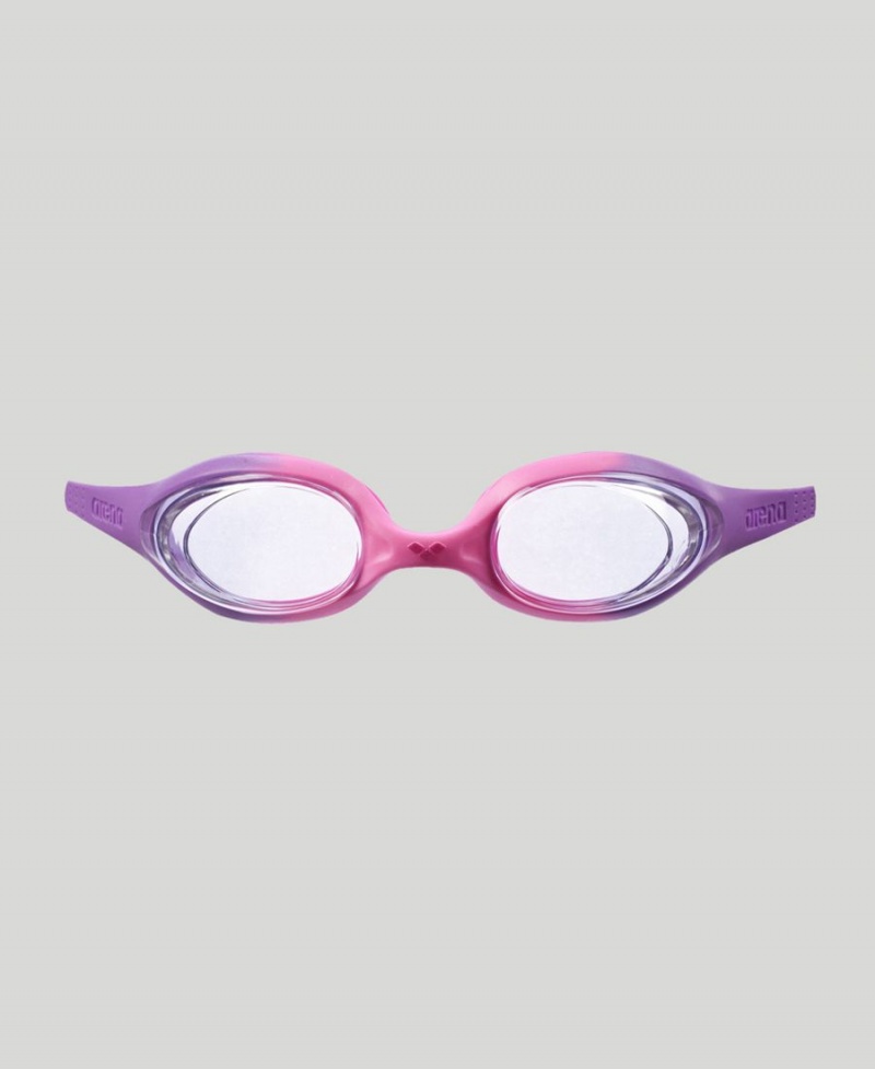 Lunette Natation Arena Spider Youth Violette Rose | RTF-06870458