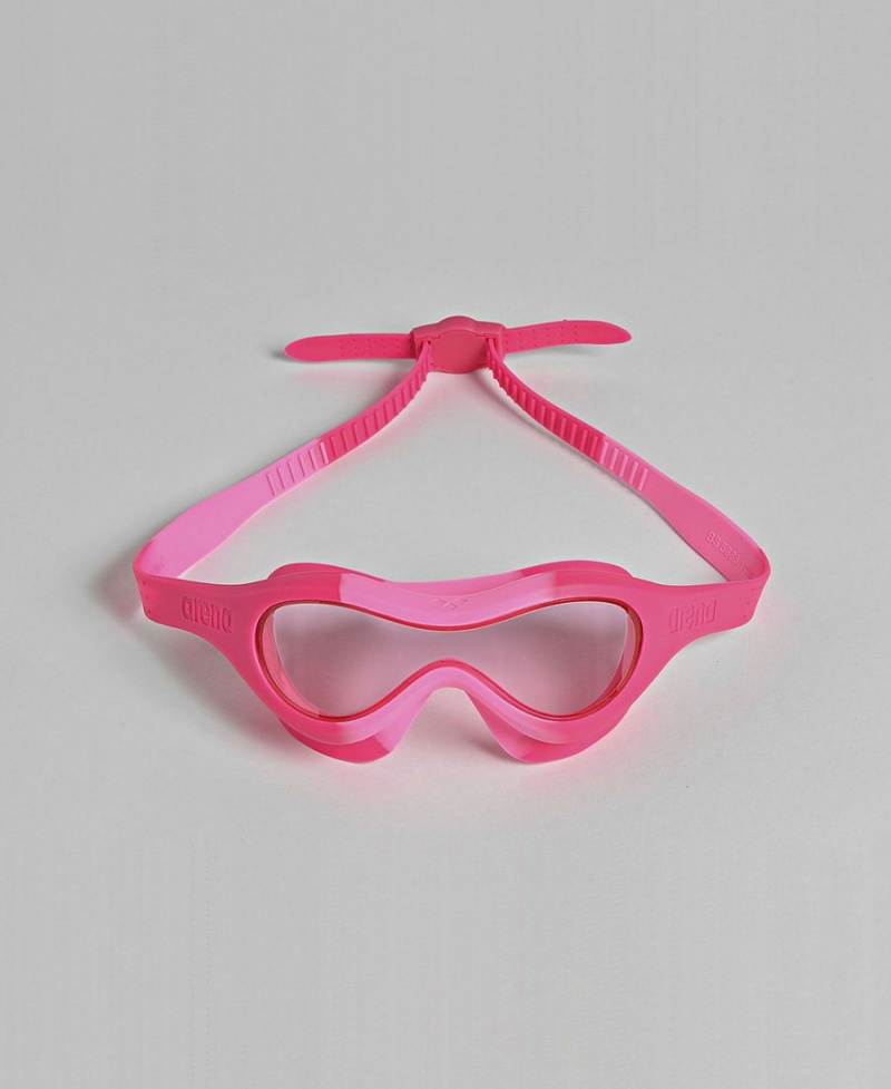 Lunette Natation Arena Spider Kids Mask Rose | RKR-91479970