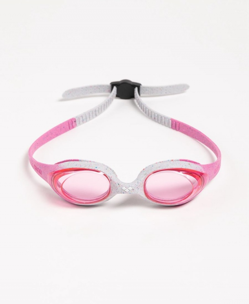 Lunette Natation Arena Spider Youth Rose Grise | SEC-24383694