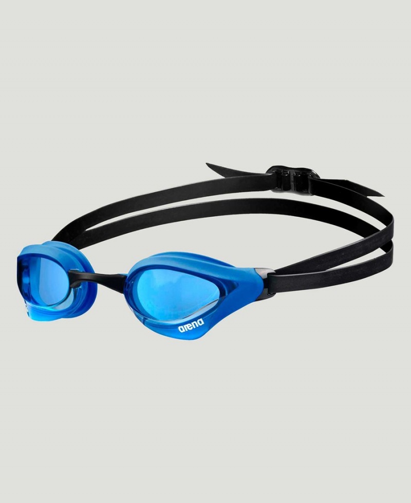 Lunette Natation Arena Cobra Core Swipe Bleu Noir | SDU-65114734