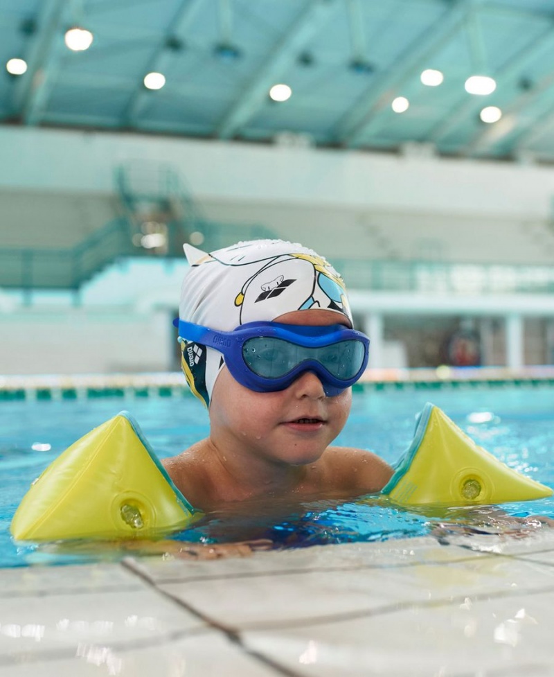 Lunette Natation Arena Spider Kids Mask Bleu | NRQ-71147410