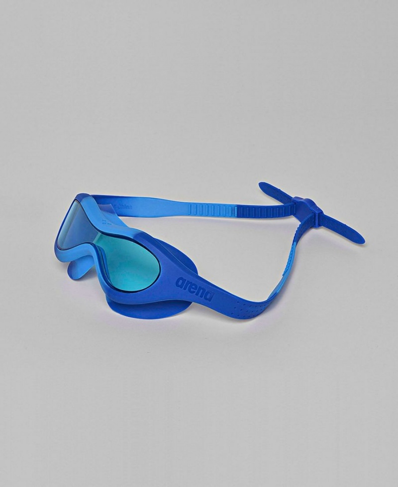 Lunette Natation Arena Spider Kids Mask Bleu | NRQ-71147410