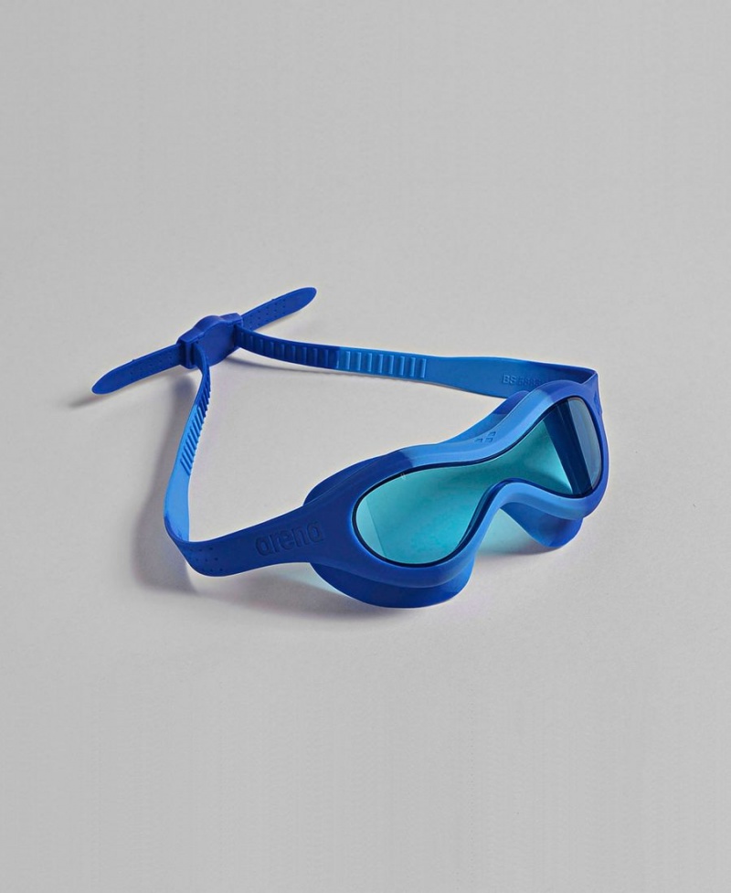 Lunette Natation Arena Spider Kids Mask Bleu | NRQ-71147410