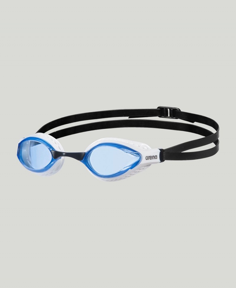 Lunette Natation Arena Air-Speed Bleu Blanche | PKF-20401867