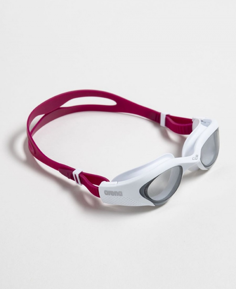 Lunette Natation Arena The One Women Grise Blanche Violette | TGP-58904845