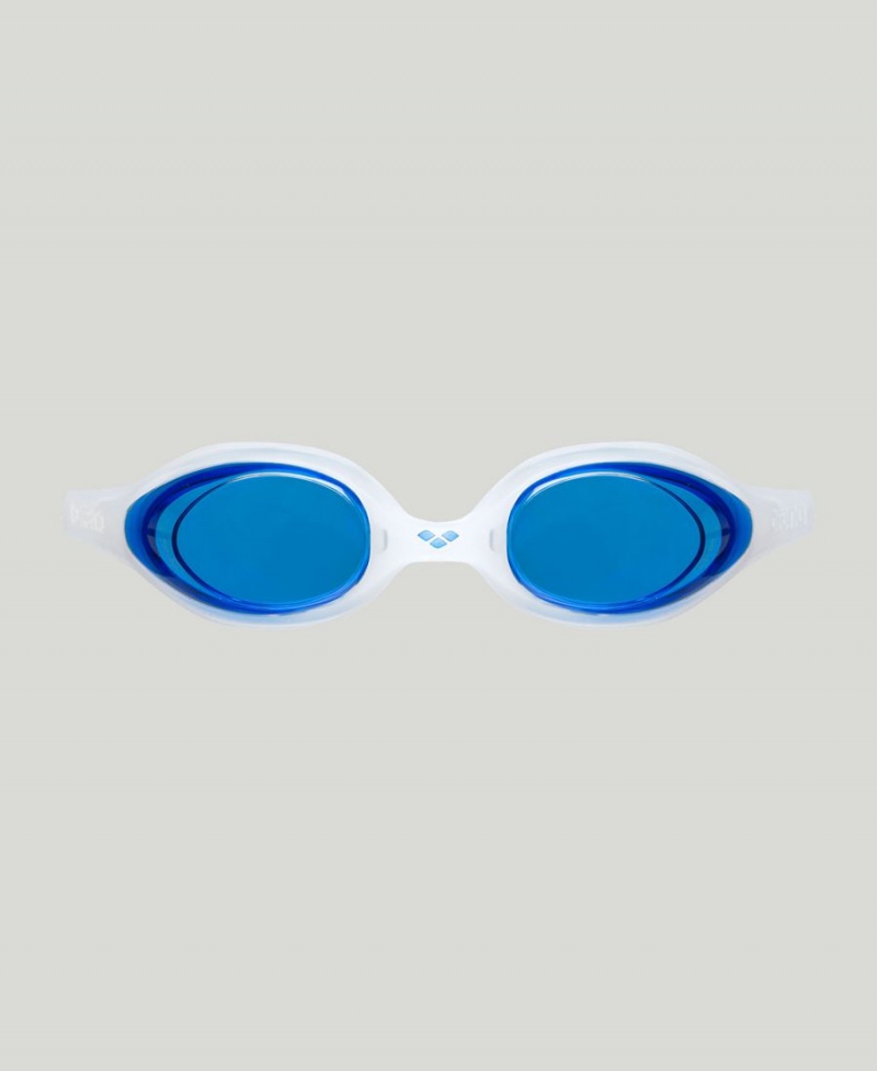 Lunette Natation Arena Spider Bleu Blanche | OSG-14302435