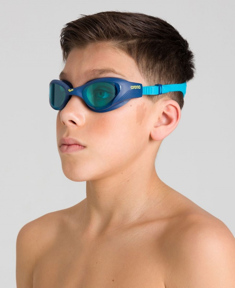 Lunette Natation Arena One Youth Bleu Rouge | MMU-21111297