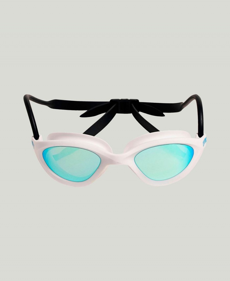 Lunette Natation Arena Arena 365 Bleu Blanche Noir | KZH-01553468