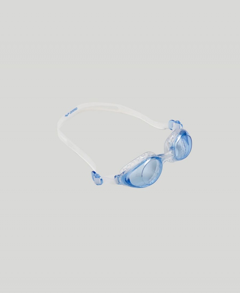 Lunette Natation Arena Air-Soft Bleu Blanche | GKR-44834732