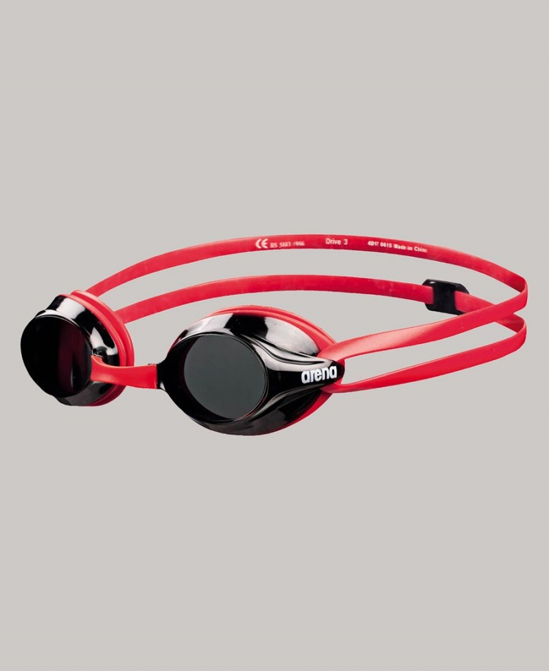 Lunette Natation Arena Drive 3 Rouge Noir | ERY-56929604