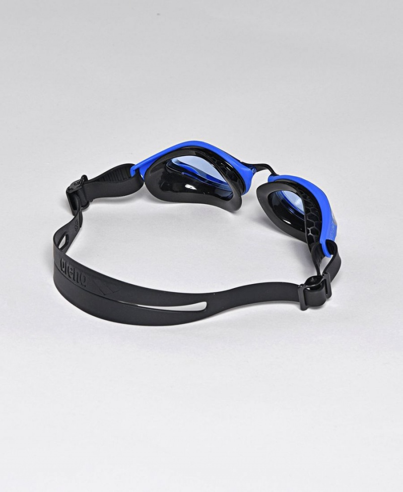 Lunette Natation Arena Air-Bold Swipe Bleu Noir | VVV-41563362