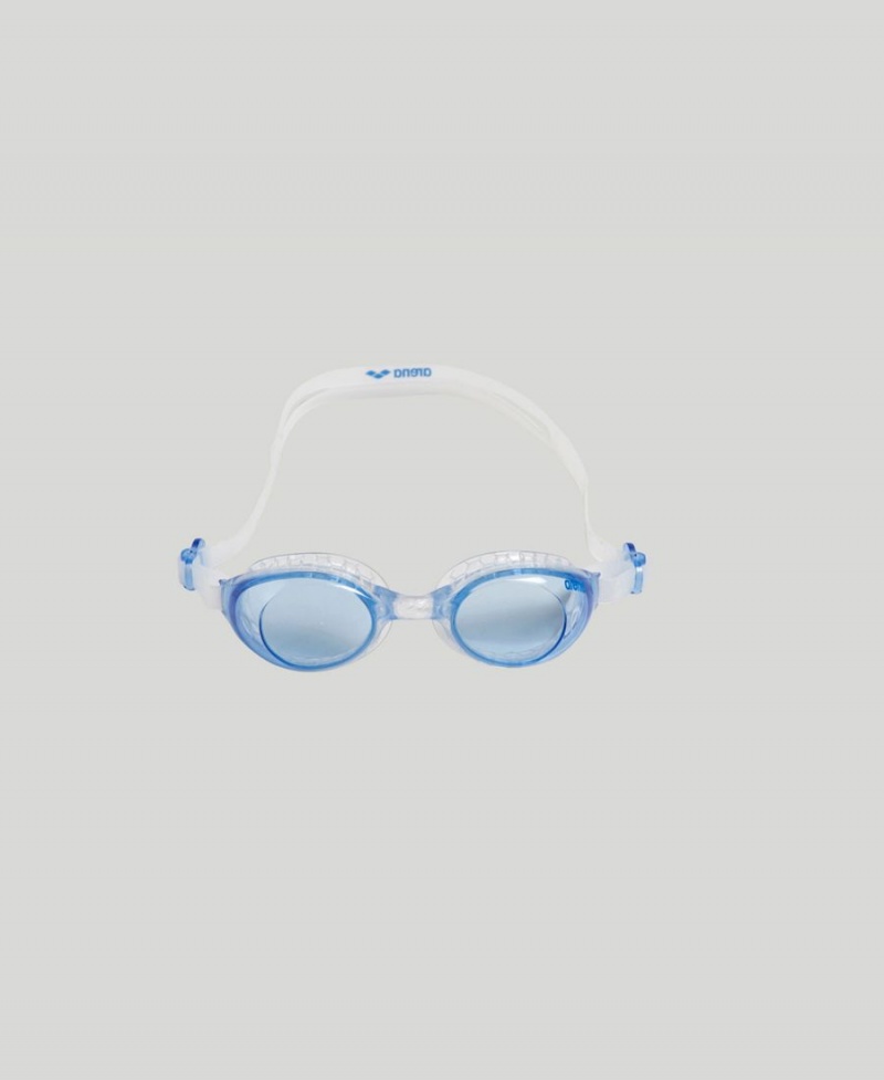 Lunette Natation Arena Air-Soft Bleu Blanche | GKR-44834732