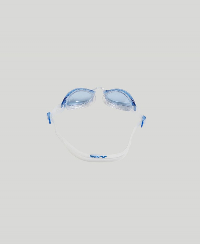 Lunette Natation Arena Air-Soft Bleu Blanche | GKR-44834732