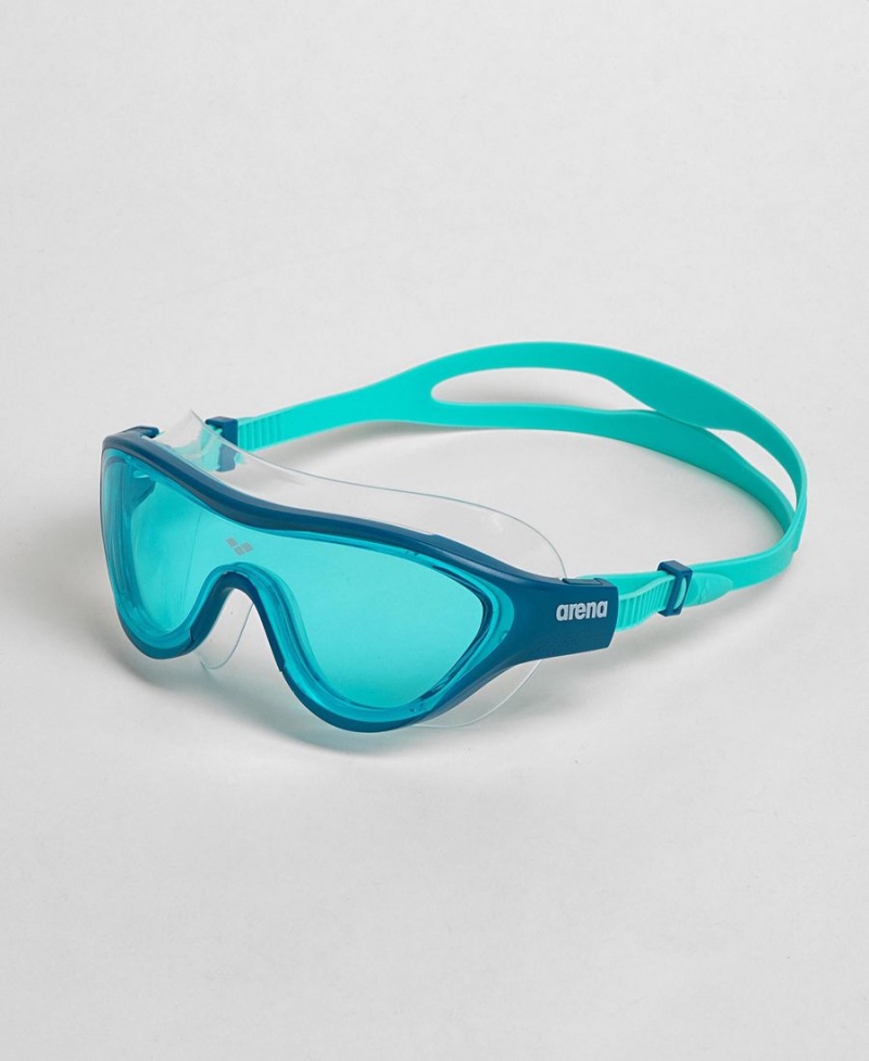 Lunette Natation Arena The One Mask Bleu Turquoise | RQY-46018672