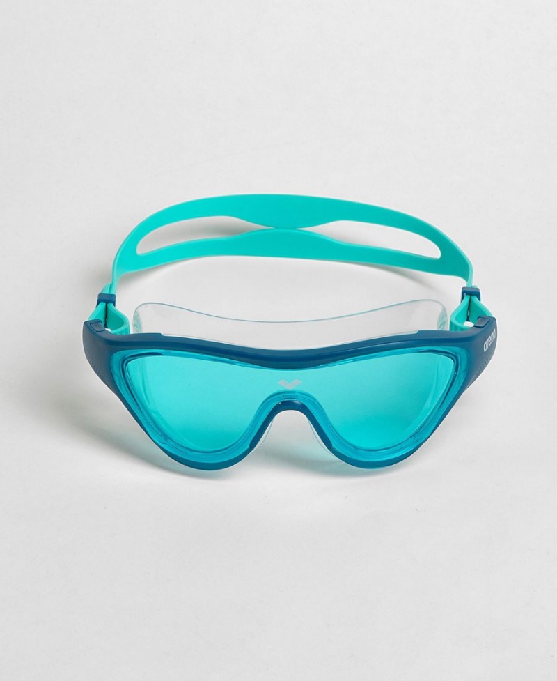 Lunette Natation Arena The One Mask Bleu Turquoise | RQY-46018672