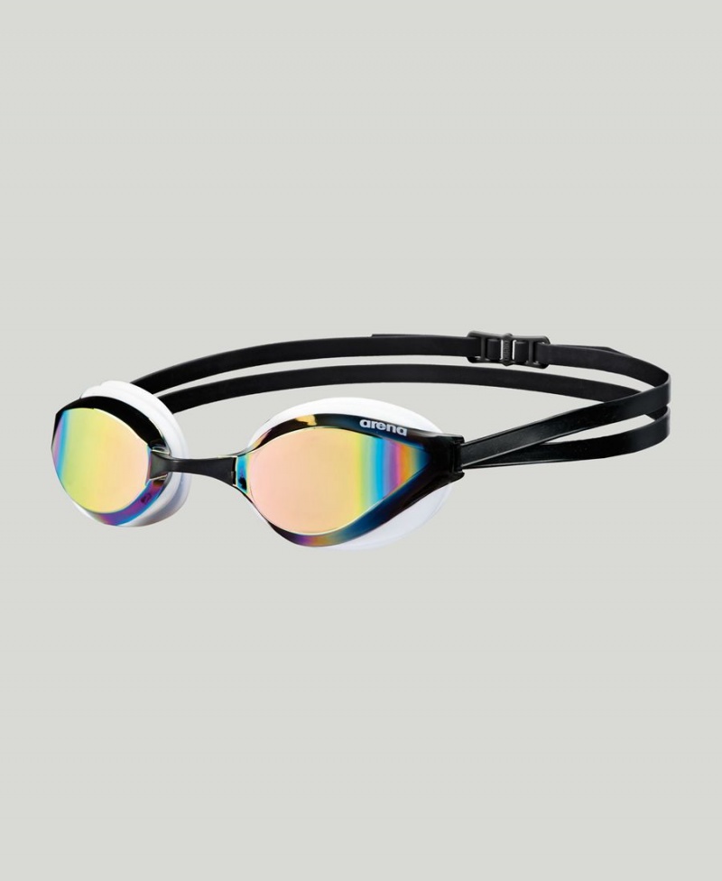 Lunette Natation Arena Python Mirror Blanche Noir | SCZ-53179570