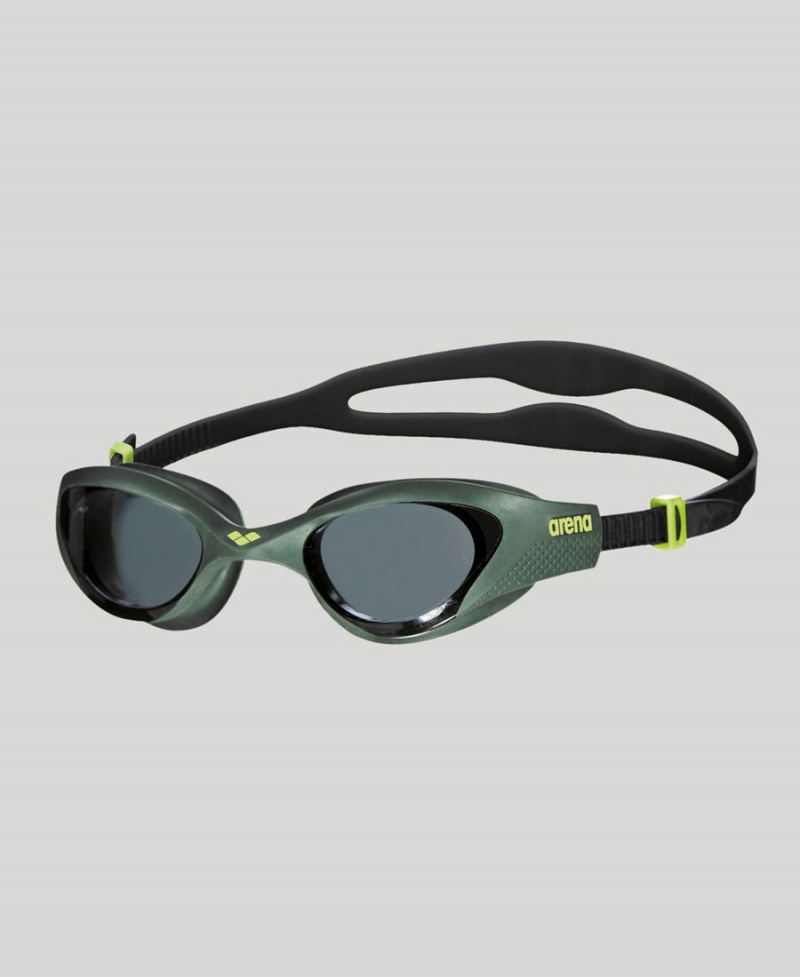 Lunette Natation Arena The One Grise Vert Noir | AHH-90063640