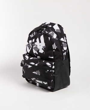 Sac a Dos Arena Team 30 Allover Noir Blanche | GYA-31731293