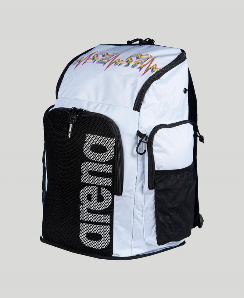 Sac a Dos Arena Pride Team 45 Blanche Noir | FQW-18422768