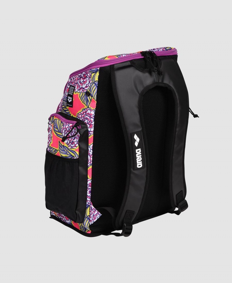 Sac a Dos Arena Spiky III 45 Allover Print Noir Violette Multicolore | OZP-03542139