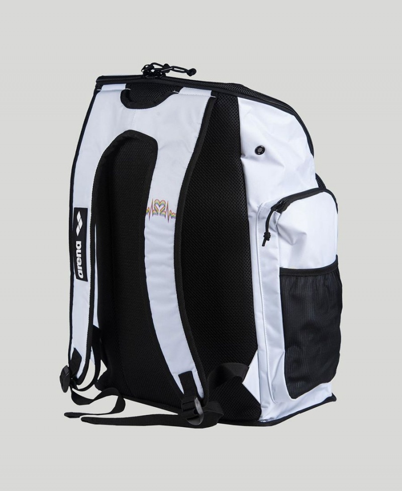 Sac a Dos Arena Pride Team 45 Blanche Noir | FQW-18422768