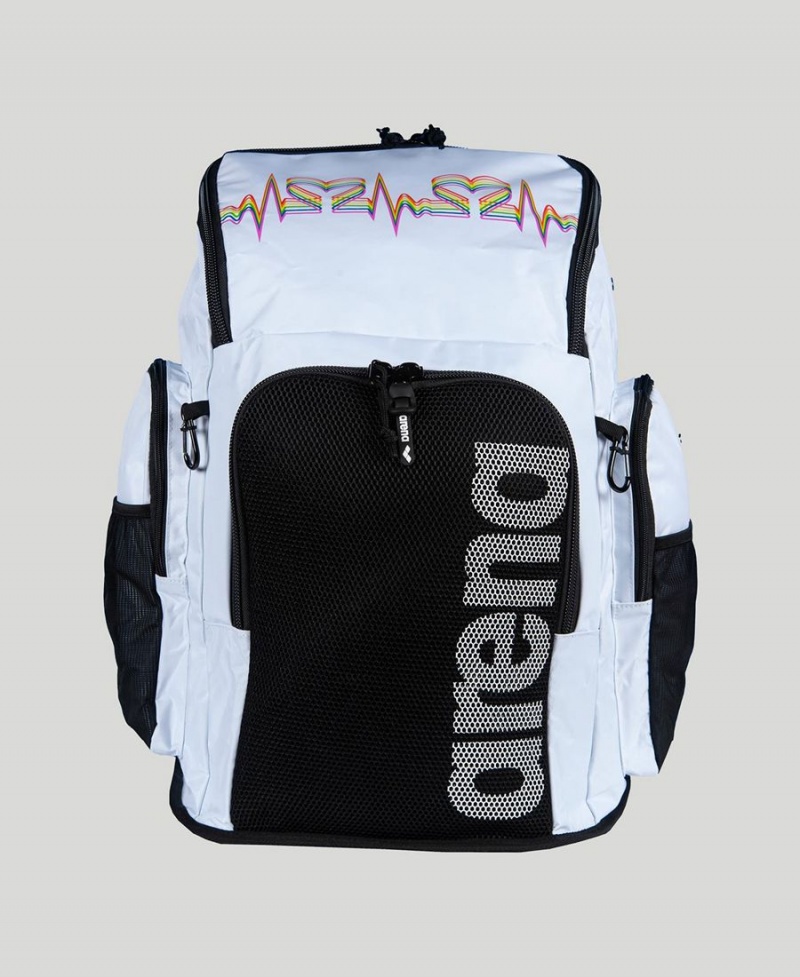 Sac a Dos Arena Pride Team 45 Blanche Noir | FQW-18422768