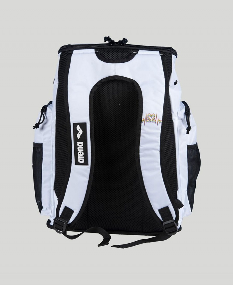 Sac a Dos Arena Pride Team 45 Blanche Noir | FQW-18422768