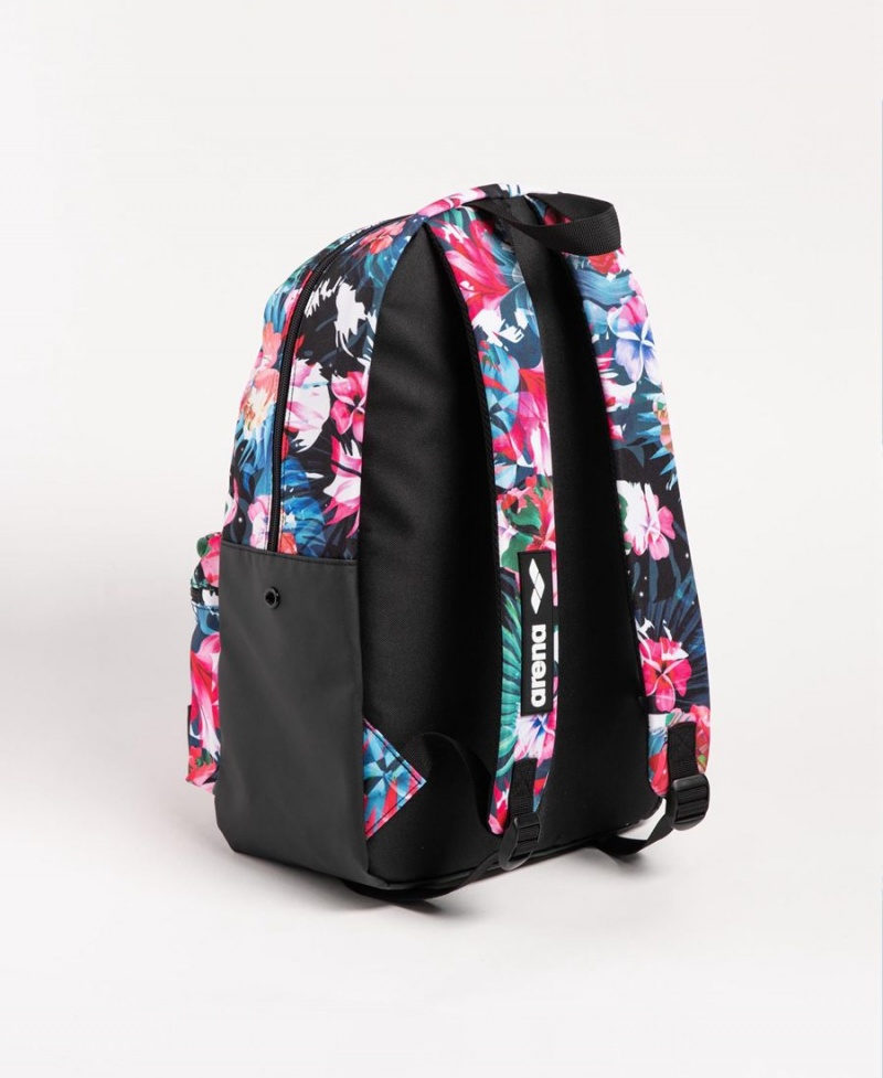 Sac a Dos Arena Team 30 Allover Noir Multicolore | YZM-92337817