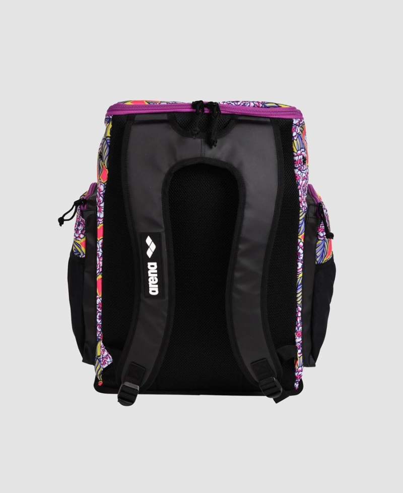 Sac a Dos Arena Spiky III 45 Allover Print Noir Violette Multicolore | OZP-03542139