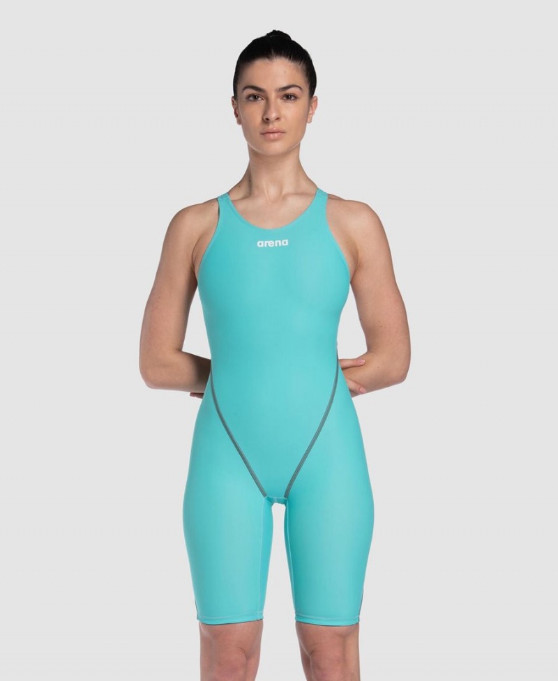 Combinaison Natation Arena Powerskin ST Next Eco Open Back Bleu Femme | WPK-19201005