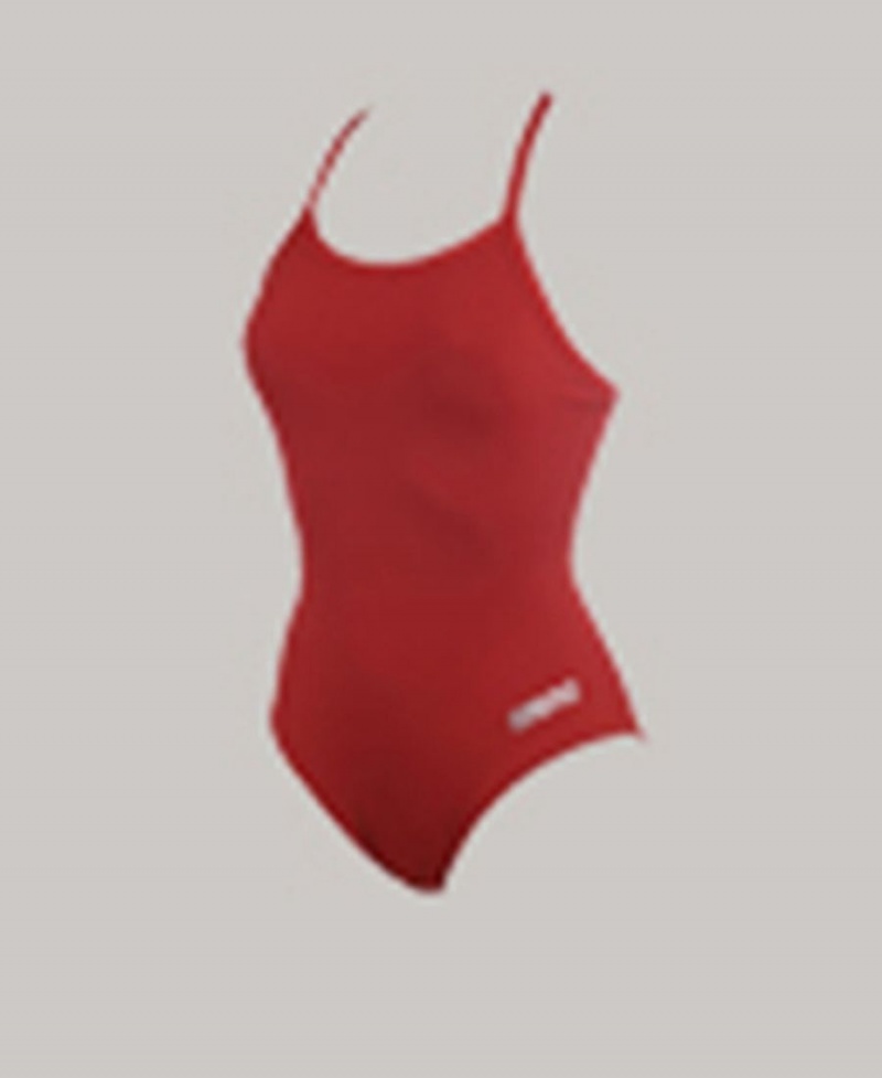 Maillot de Bain Arena Master Light Drop Back Rouge Femme | BZT-42380013