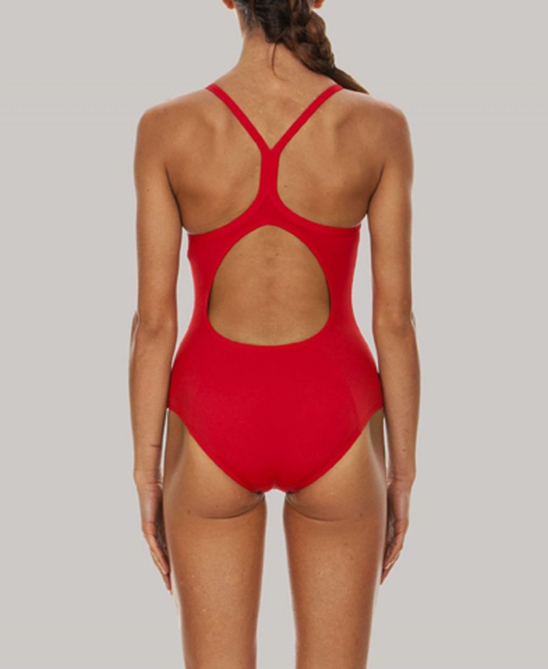 Maillot de Bain Arena Master Light Drop Back Rouge Femme | BZT-42380013