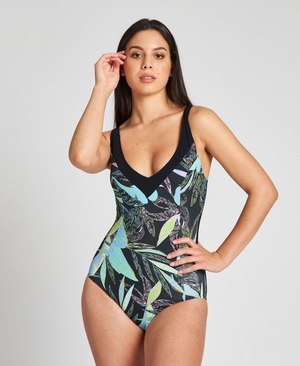 Maillot de Bain Arena Celia Wing Back Noir Multicolore Femme | FYR-25639113