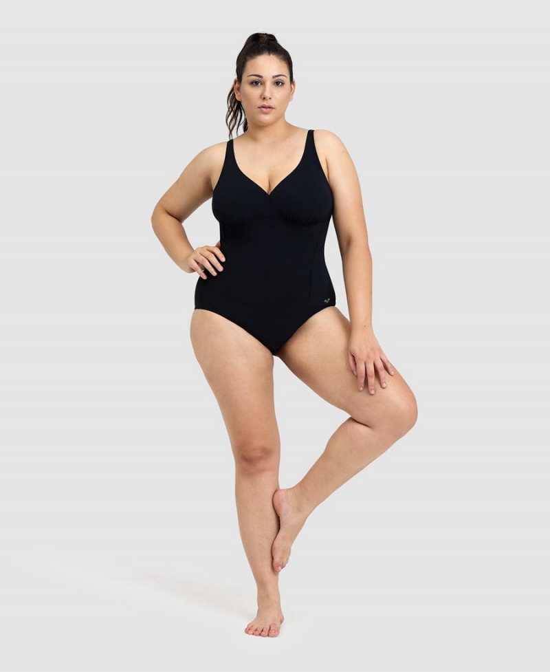 Maillot de Bain Arena BodyLift Maura U Back Plus Noir Femme | ACR-79171079